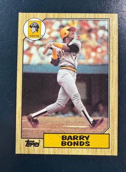 Barry bonds rookie error card