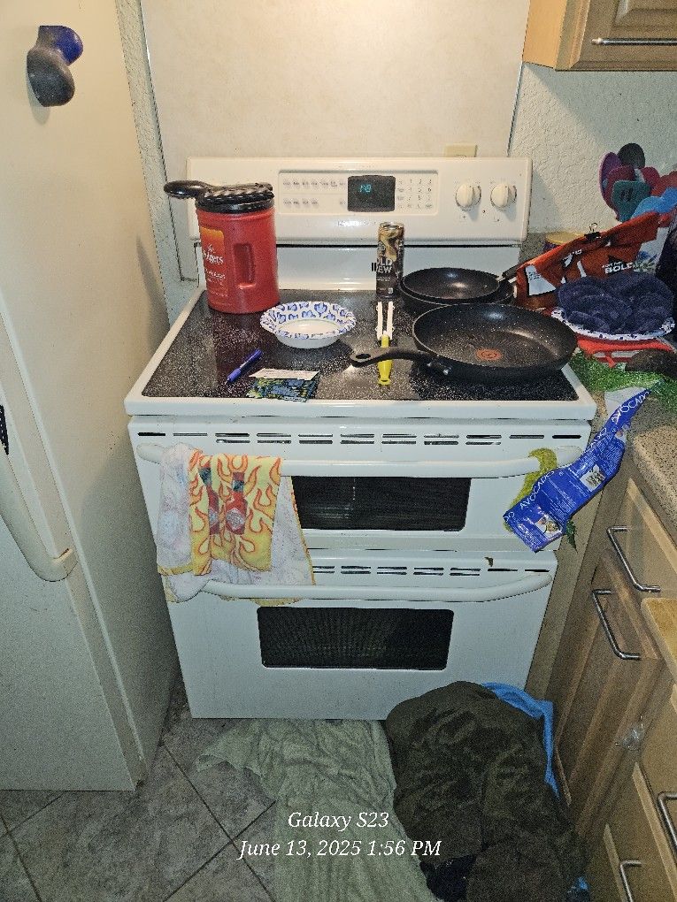 Free To Anyone Who Needs A Fridge Or Stove