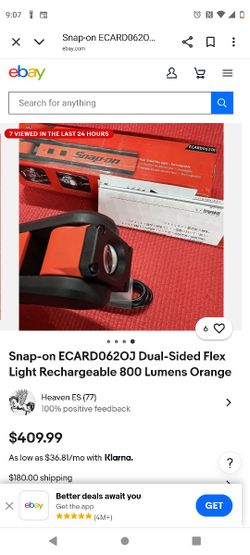 Snap On Flash Light