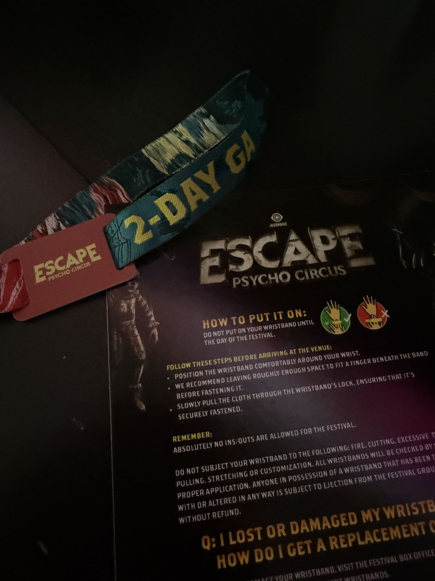 2 Day GA Ticket Escape