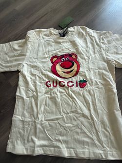 Gucci teddy bear shirt