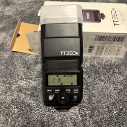 Godox TT350 Speed light .. Strobe/ Mono Light/ On Camera Flash