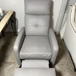 Grey Recliner Chair 