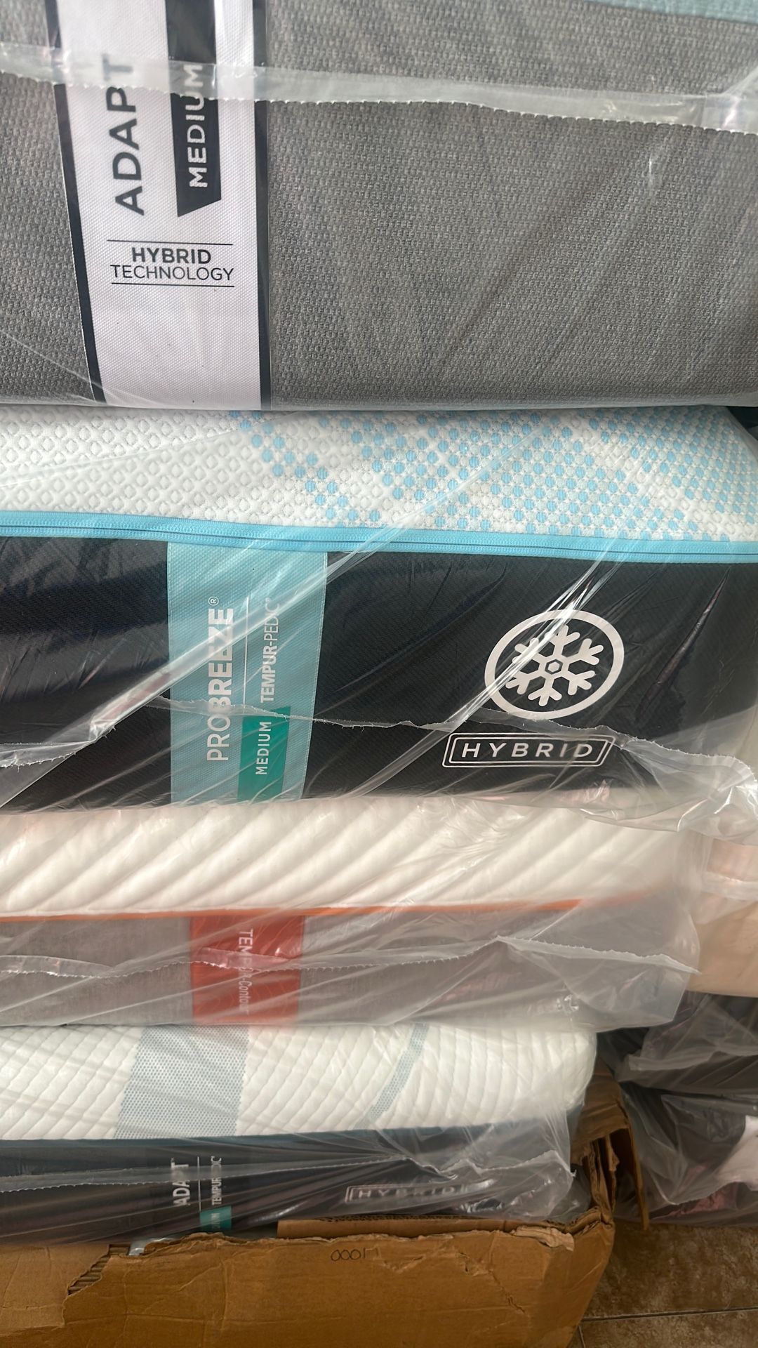 King Queen Size Tempurpedic ProAdapt,  ProBreeze,  LuxeBreeze Mattress  Pro Breeze /Luxe Adapt /Pro Adapt /Adapt /cloud /Tempur pedic contour Supreme 