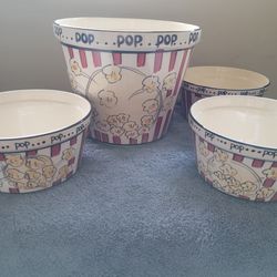 Popcorn Serving Bowls