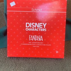 Fantasia Disney  Plate