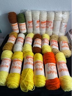 Vintage Superlon  Worsted Yarn Skein