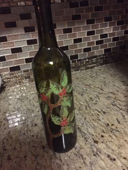 Decorated bottle