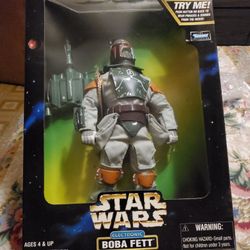 1998 Kenner Star Wars Electronic Boba Fett