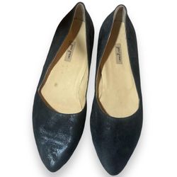 Paul Green Suede Pointed Toe Ballet Flats