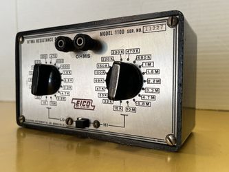 Eico resistor bridge Model 1100 - Tested Great!