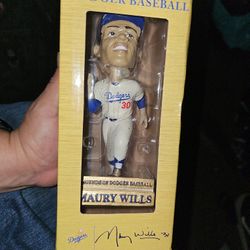 2020 Maury Wills Bobblehead 