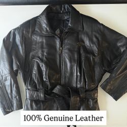 Unisex Medium - 90s Vintage Tibor Leather Authentic Genuine Black Bomber Soft Leather Jacket Coat 