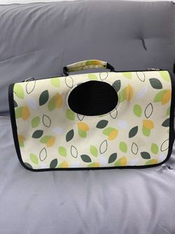 Pet carrier tote bag