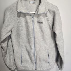 Columbia Light Grey Zip up