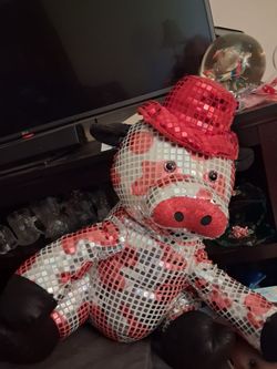 Huge disco pig
