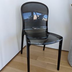 Smokey Grey Plexi chair 