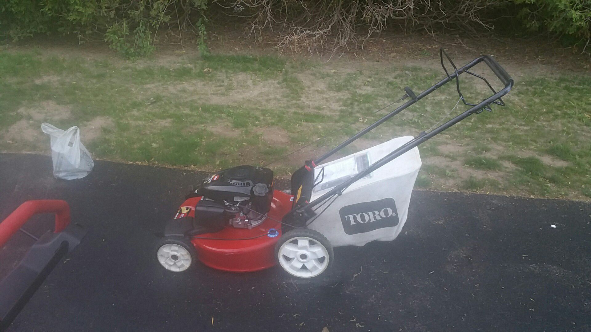 Toro 22inch front wheel drive lawn mower toro