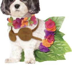 Hula Girl Dog Costume Xl