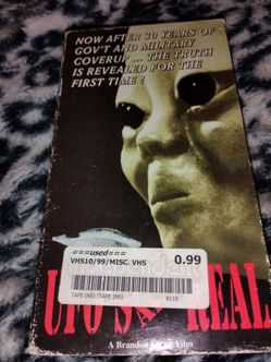 UFOs Are Real VHS Tape