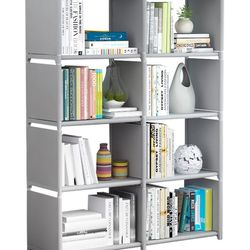 NEW 8 Cube Storage Shelf Organizer DIY Bookcase Closet