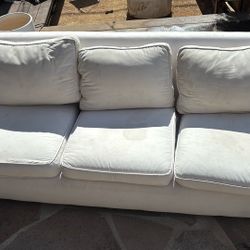 Very Used Pottery Barn Couch
