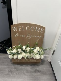 Wedding Welcome Sign