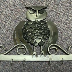 New Owl keychain Holder 6 Hooks Artisan Welded nuevo llavero búho, 6 ganchos, soldado a mano México