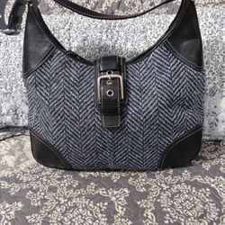 Vintage Coach Hampton Herringbone Hobo Bag $80 Obo
