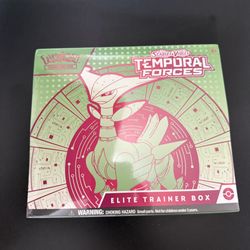 Temporal Force ETB/Elite Trainer Box (Iron Leaves) Pokemon 2024