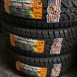 New Tire Cosmo 285 70 17 At 