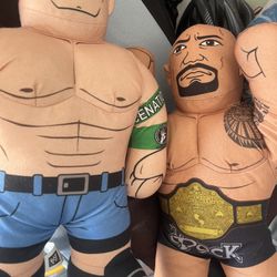 The Rock Cena Plush Dolls 