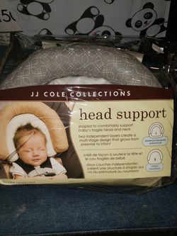 Infant head support pillow