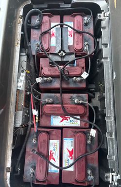 Trojan T-875 Golf Cart Batteries with Watering System and Charger