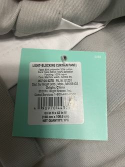 Pillowfort Blackout Curtain Panels From Target Gray