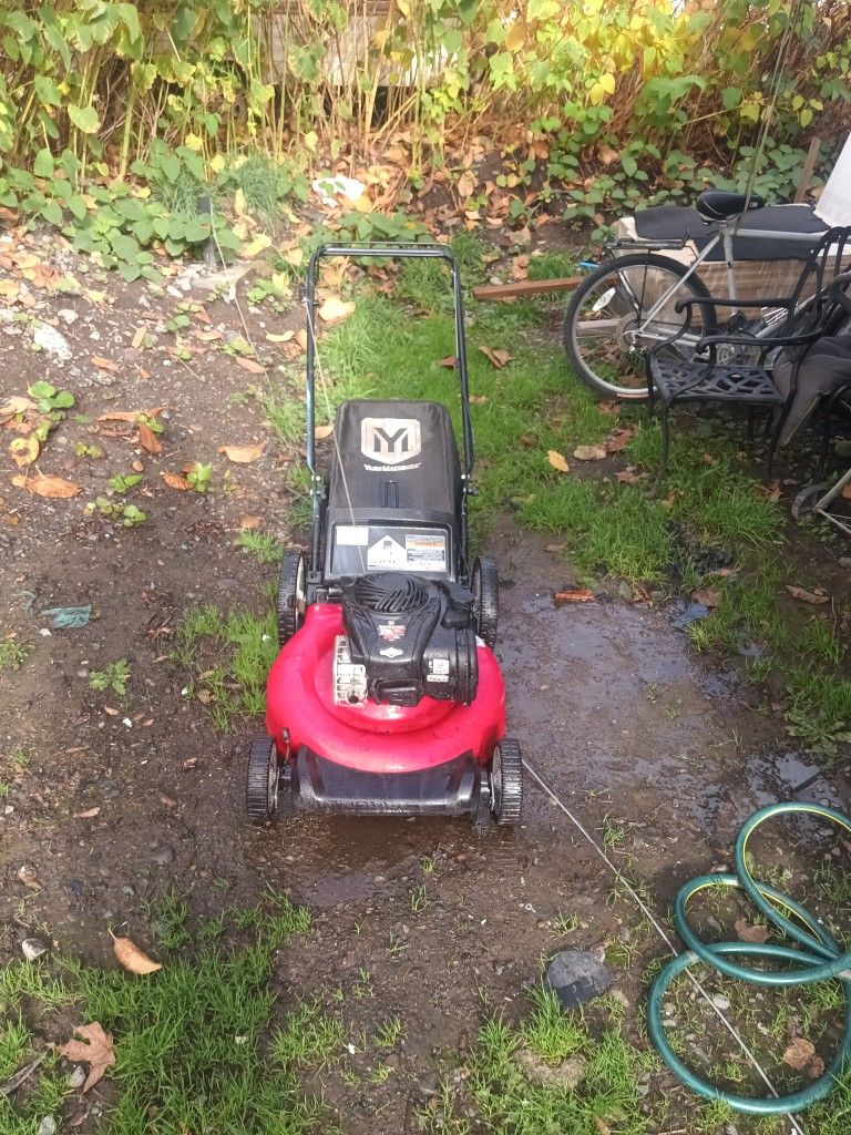 Great 21 Inch Mower Ready To Cut