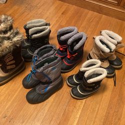 Kids size 5 Sorel Snow boots