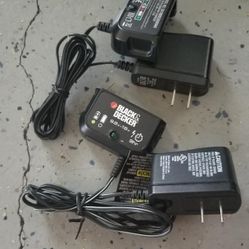 Black & Decker 18V Chargers