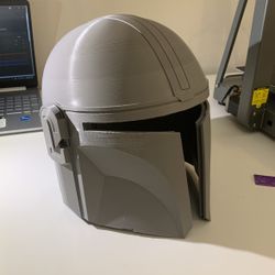 3D Printed Mandolarian Helmet