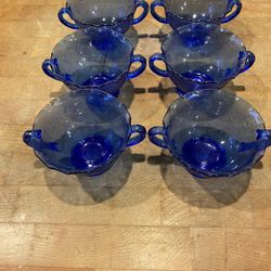 Vintage Depression Glass Bowls