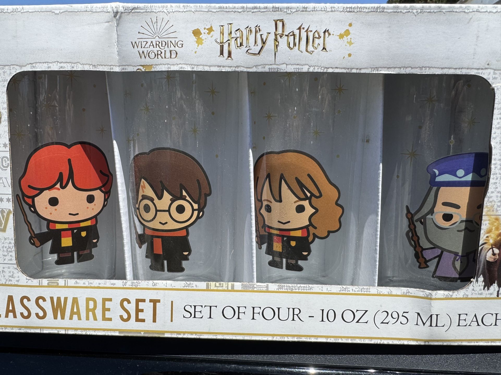 Harry Potter Glassware Set
