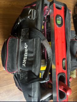 Husky bag with AV tools