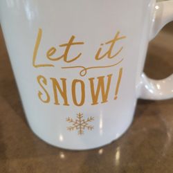 "Let It Snow" Coffee Mug