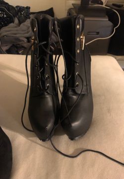 Black booties