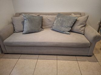 Gray American Signature Sofa (Used)
