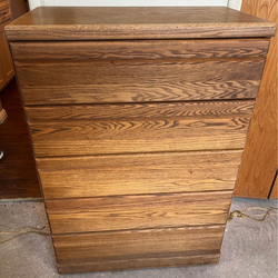 Wooden dresser drawers, good condition