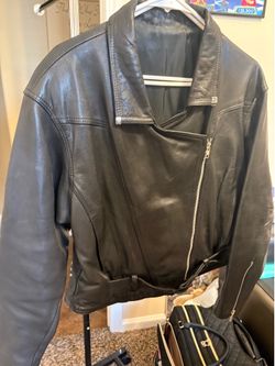 Leather jacket