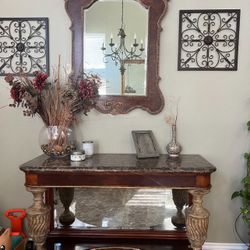 Table And Mirror