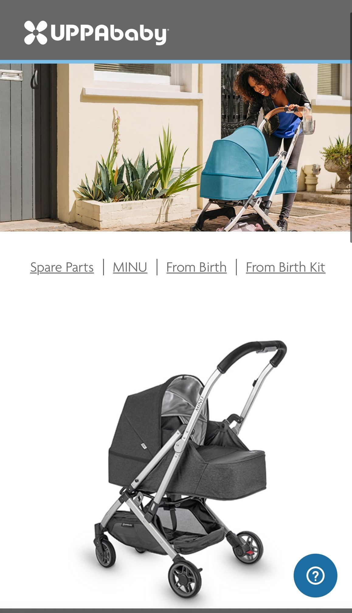 Uppa Baby Minu From Birth Kit