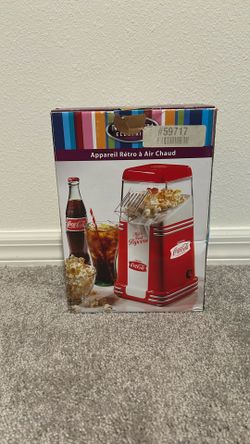 Coca Cola Hot air Popcorn Popper Machine 